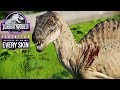 SPINORAPTOR | Every Skin, Kill Animation, Fight Animation (Jurassic World: Evolution New Dinosaur)