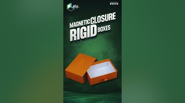 Magnetic Closure Rigid Boxes | Branded Boxes | Premium Packaging & Logo Design by Aly Packaging UK