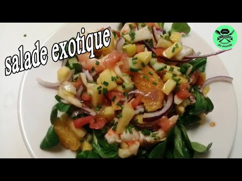 Vidéo: 5 Recettes De Salades Exotiques