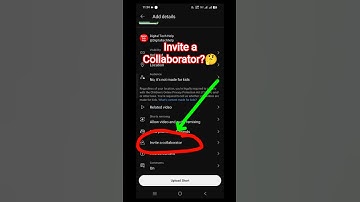 How To use invite a Collaborator YouTube #youtubecollaboration #youtubeshorts #shorts