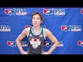Everest Leydecker (Arizona) | 55 kg U20 Women's Freestyle champion | 2026 Women's Nationals