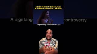 Should AI Be Used for Sign Language Animation and Disability Accessibility