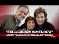 🔴 EL GABINETE EN EBULLICIÓN POR ADORNI: BULLRICH PIDIÓ PRUEBAS Y MILEI SALIÓ AL CRUCE