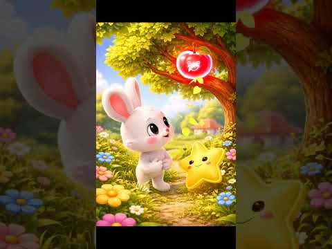 لتفاحة الحمراء اختفت! 🍎 | مغامرات الأرنب والنجمة | تعلّم الألوان للأطفال