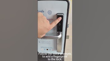 Blusafe Origin Smart Add fingerprints Via Lock