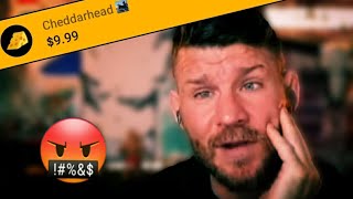 Cheddarhead Triggers Michael Bisping!