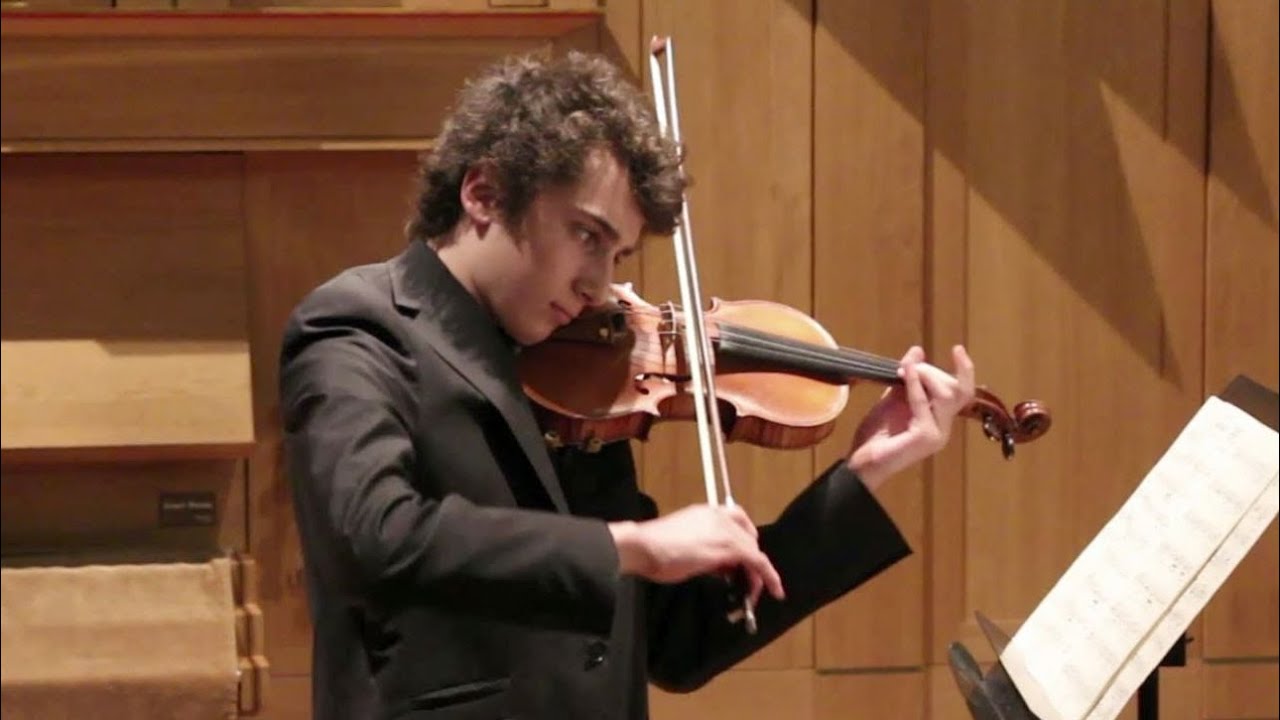 Philippe HERSANT "Chants du Sud" pour violon solo - Joachim BAUMERDER & Sue-Anne LEE