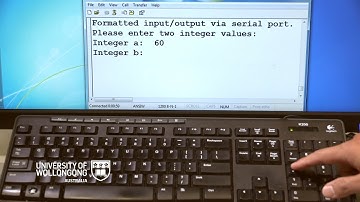 Using serial port in Microchip AVR microcontroller (formatted string IO)