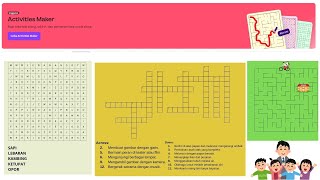Menu Baru Canva! Buat Teka-Teki Silang, Word Search & Labirin Sekejap! | Fitur Terbaru Canva 2025 screenshot 3
