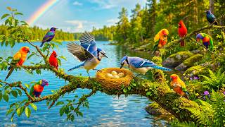 Relaxing Forest Ambience with Bird Sounds 🎹 Soft Piano Music for Deep Sleep and Calm Mind screenshot 3