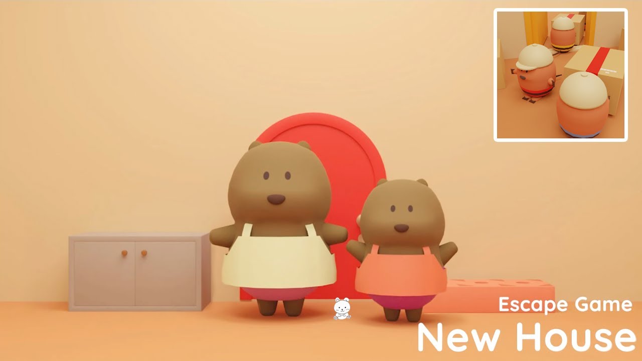 Escape Game Collection New House Walkthrough (nicolet.jp) YouTube
