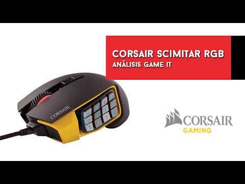 Corsair Scimitar RGB, unboxing y review