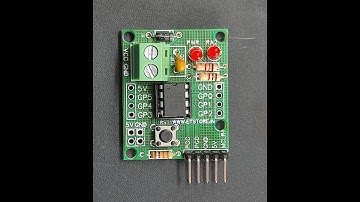 PIC12F508 MINI  development board 5 volt DIY