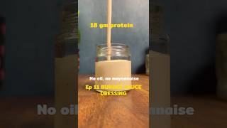 High Protein Burger Sauce | No Mayo, No Oil | Healthy Burger Dressing Recipe 🍔