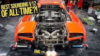 My TRASHED Fast \& Furious Lamborghini Gets The BEST Sounding Exhaust In The World! (F1 SCREAM!)