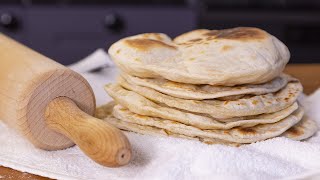 These cakes always help out. Flour and boiling water