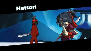 Meet Hattori - Brawlhalla stick figure animation