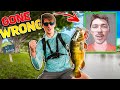 HIGHWAY POND Hopping For EXOTIC FISH! ( COPS CALLED )