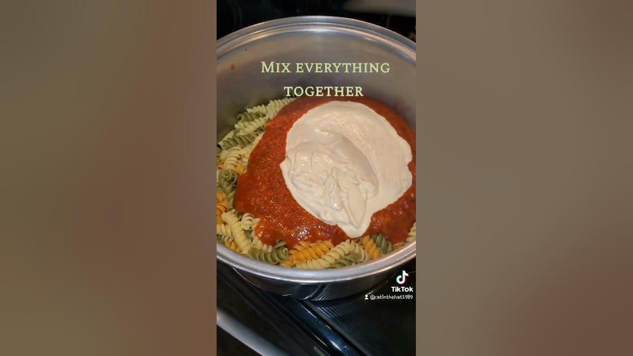 Baked sausage marinara alfredo pasta (Cheap,easy,on a budget) - YouTube