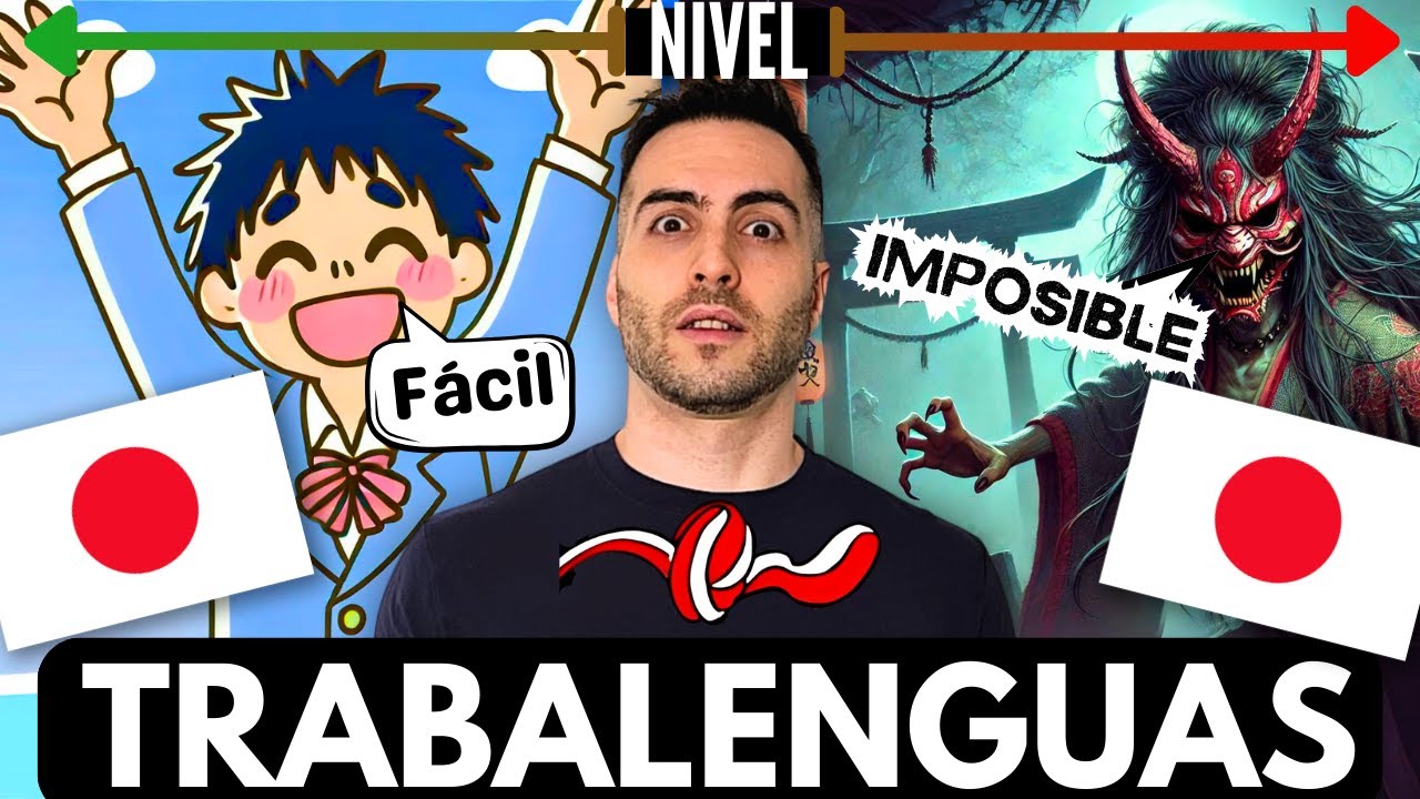 10 Niveles de Trabalenguas Japoneses (Fácil → Imposible)