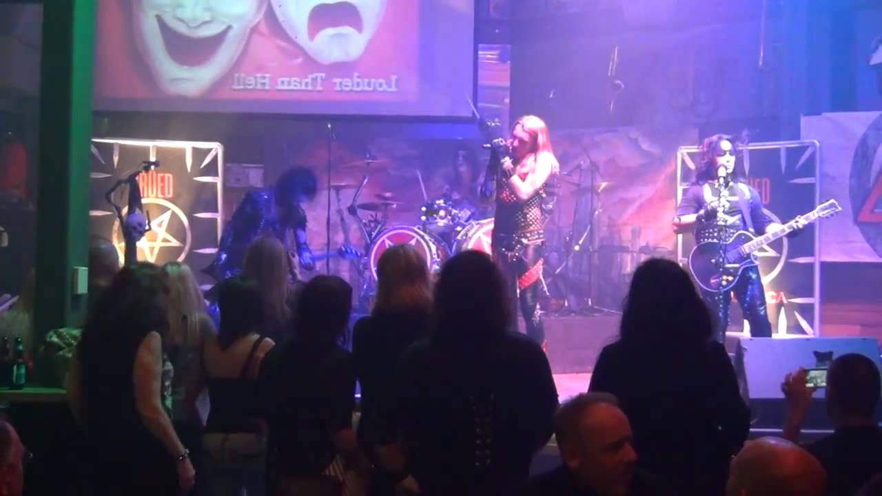 CRUED performing Louder than Hell by Motley Crue