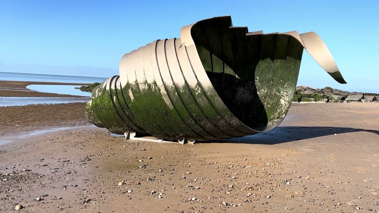 Cleveleys coastal beach walk