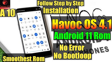 How to Install Havoc OS v4.1 on Corvus OS in Poco F1 | Android 11 Rom | Havoc OS installation Guide