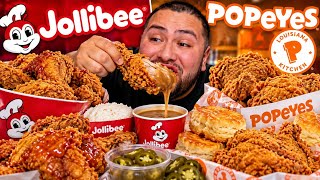 Jollibee vs Popeyes Fried Chicken! Which Is ACTUALLY Better?