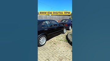 Hoe krijg je het digitale toerental van een BMW E36 uit 1997?! Verborgen functie die je moet zien...