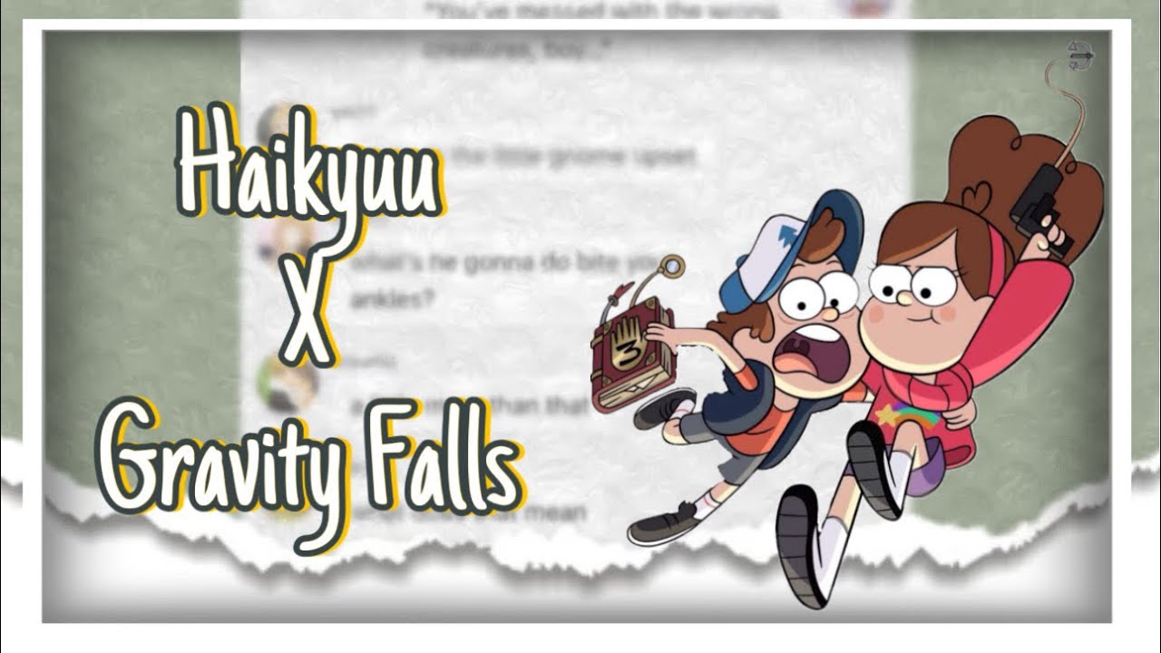 “GNOMES?!” || Haikyuu x Gravity Falls || S1EP1: Tourist Trap || Haikyuu Texts || SET TO 0.5X SPEED