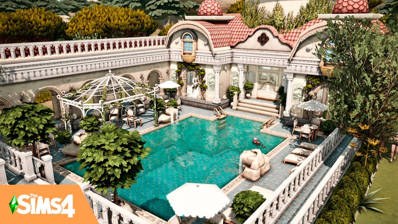 LOTE DE PISCINA COM OS NOVOS KITS| THE SIMS 4 -NOCC- - YouTube