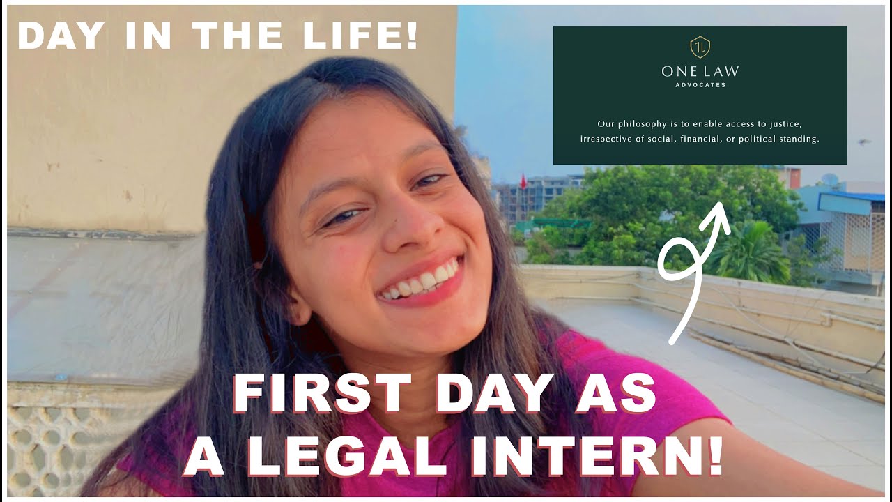 FIRST DAY AS A LEGAL INTERN|DAY IN THE LIFE|SUMMER INTERNSHIP - YouTube