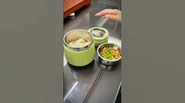 Hộp cơm giữ nhiệt mini #review #giadung #tienich #nhathongminh #giadungtienich #giadungthongminh