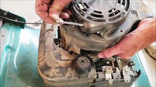 How to Replace a Briggs and Stratton Lawn Mower Starter Pull String