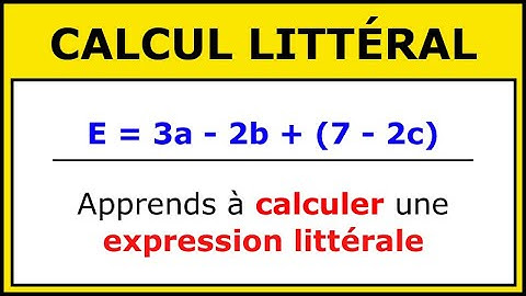 Calculer une Expression Littérale pour une Valeur Donnée | Cinquième - Collège | Calcul Littéral
