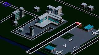 Airport Video | 2d, 3d, motion design animated explainer video