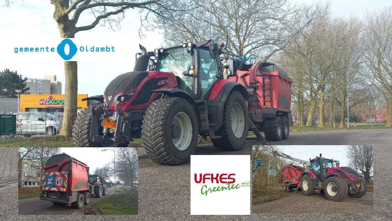 Ufkes Greentec VC Jaguar 40/13 - Valtra T174 - Gemeente Oldambt
