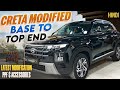 CRETA MODIFIED BASE TO TOP END PLUS CARZOO HYDERABAD CRETA MODIFIED BASE TO TOP END PLUS CARZOO HYDERABAD