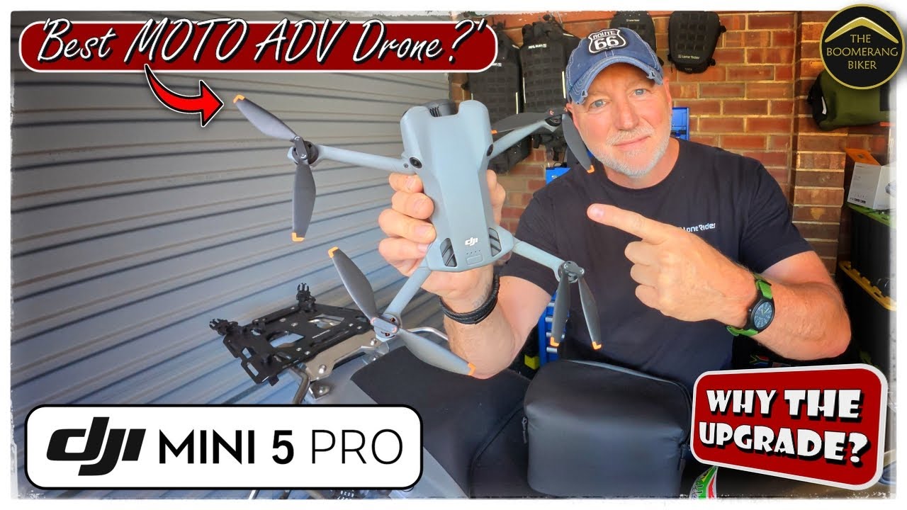 DJI MINI 5 PRO "The Best Drone for Moto Adventure Riders?"