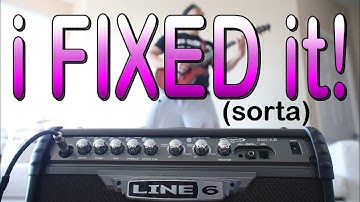 Fixing a broken Line 6 Spyder III Guitar Amplifier