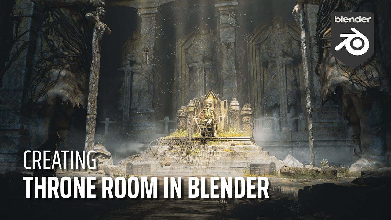 Creating A Fantasy Environment In Blender - YouTube