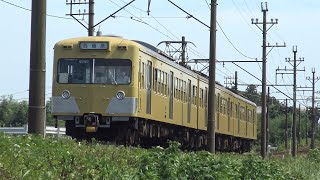【4K】三岐鉄道三岐線　普通列車801系電車　805編成