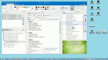 3. VideoPsalm - Open an agenda file