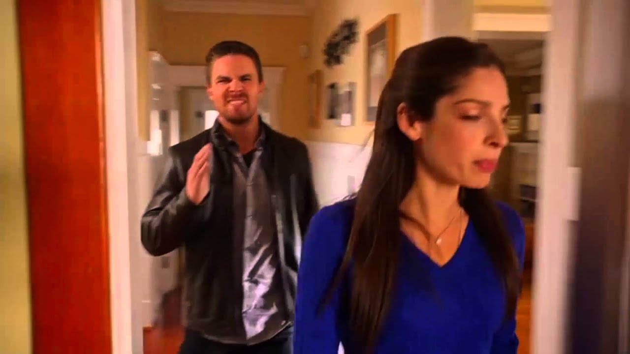 Arrow (4x08) Oliver " I knew he is my son " - YouTube