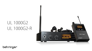 Perform Cable-Free and Hassle-Free with the Behringer UL 1000G2 and UL 1000G2-R