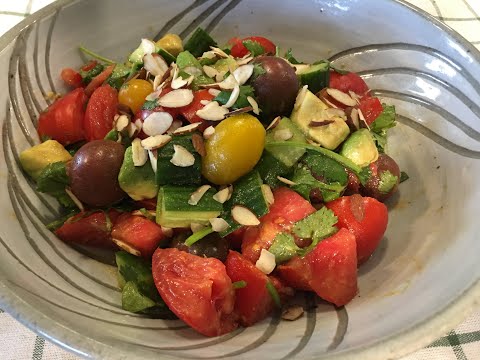 토마토 아보카도 샐러드(Tomato Avocado salad)-CalBap#47