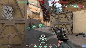 1v5 Sheriff Ace - Valorant