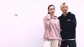 【FILA/フィラ】パーカー メンズ フーディ 裏毛 レディース ワンポイント カレッジロゴ ビックシルエット ドロップショルダー オーバーサイズ fh7999 outfit