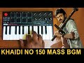 Khaidi No.150 Mass Bgm | cover By Raj Bharath #Devisriprasad #Chiranjeevi