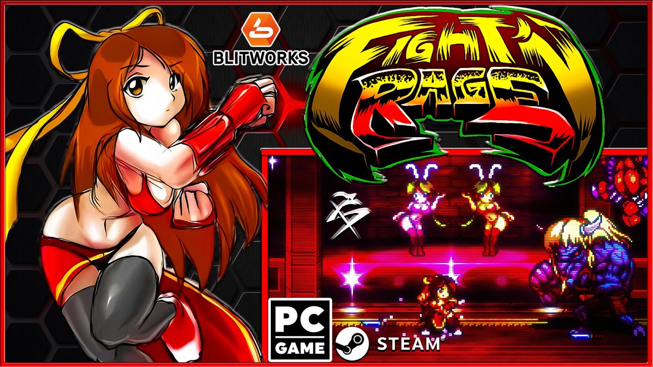 Fight'N Rage chegará ao PlayStation 4 em 3 de dezembro